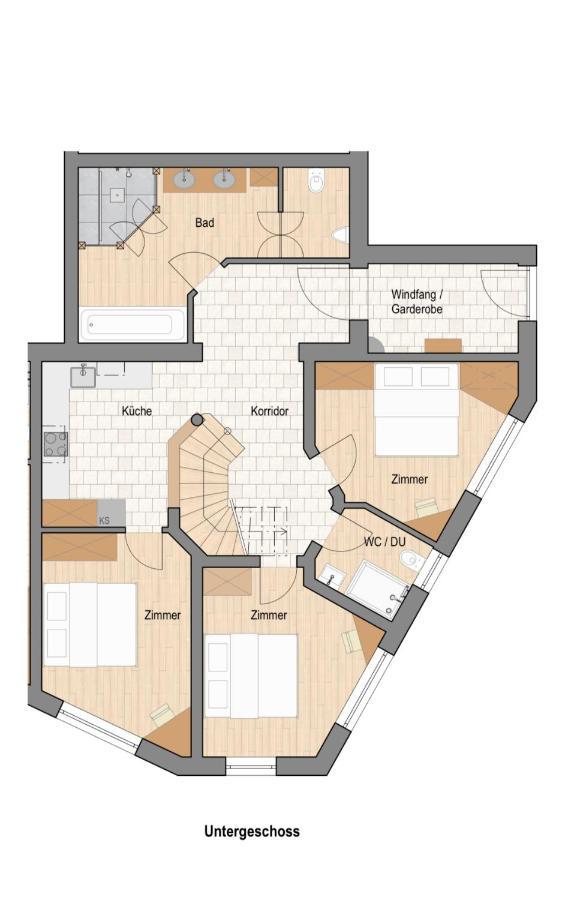 Luxus Ferienwohnung Almhütte Brixen im Thale Exterior foto