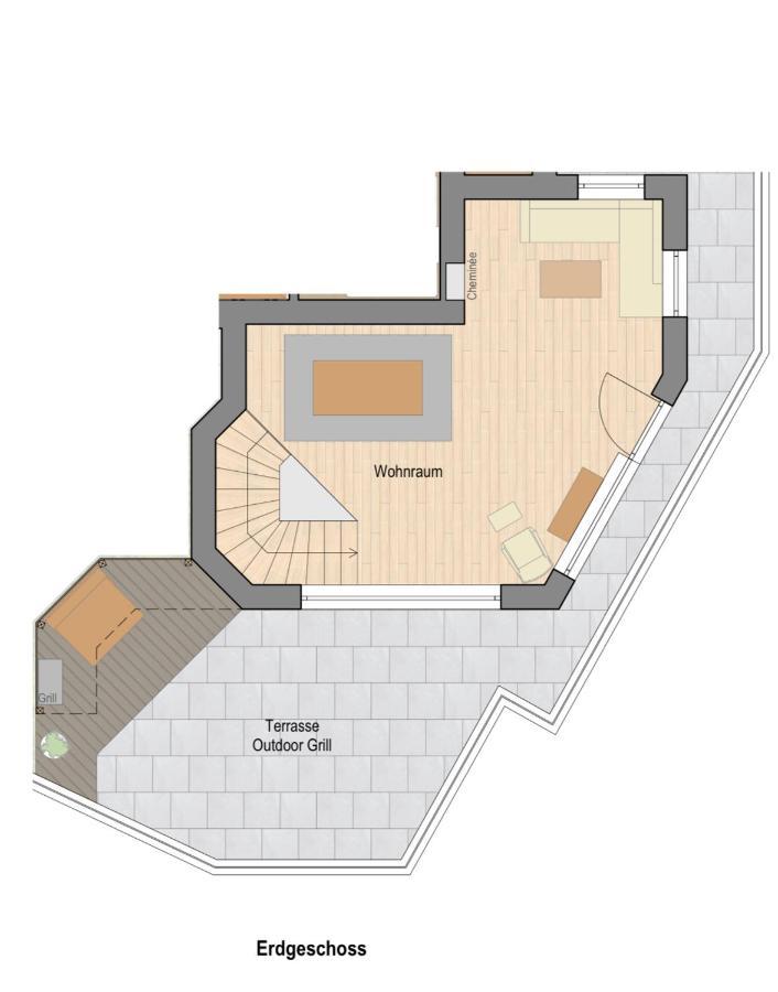 Luxus Ferienwohnung Almhütte Brixen im Thale Exterior foto