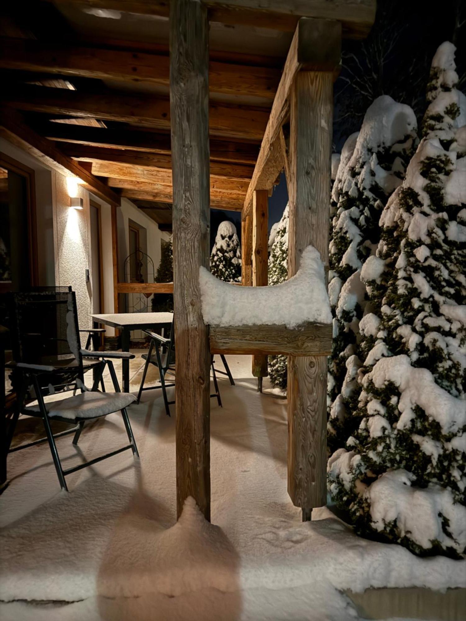 Luxus Ferienwohnung Almhütte Brixen im Thale Exterior foto
