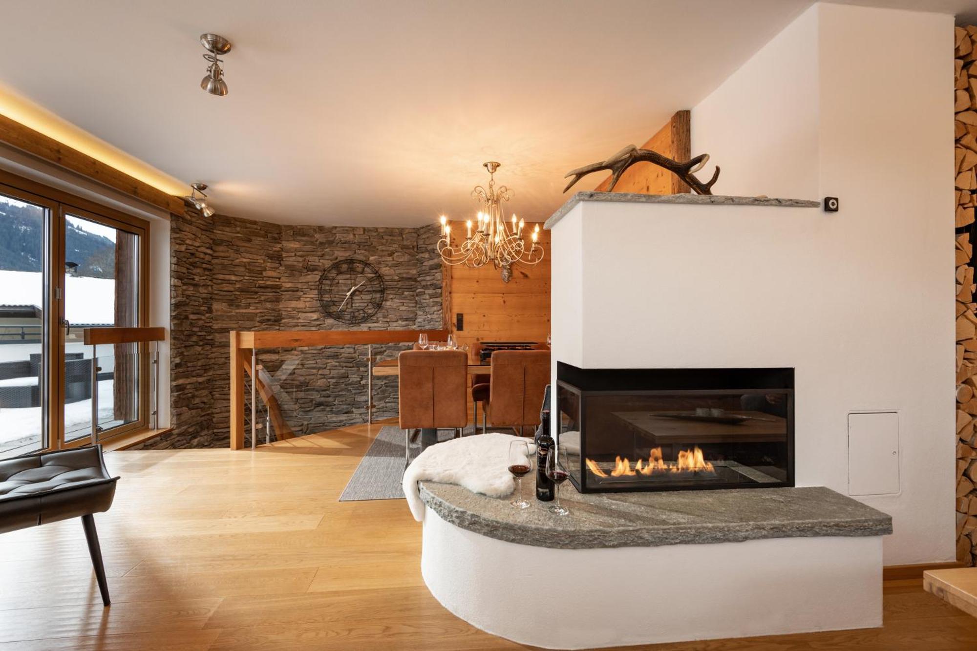 Luxus Ferienwohnung Almhütte Brixen im Thale Exterior foto
