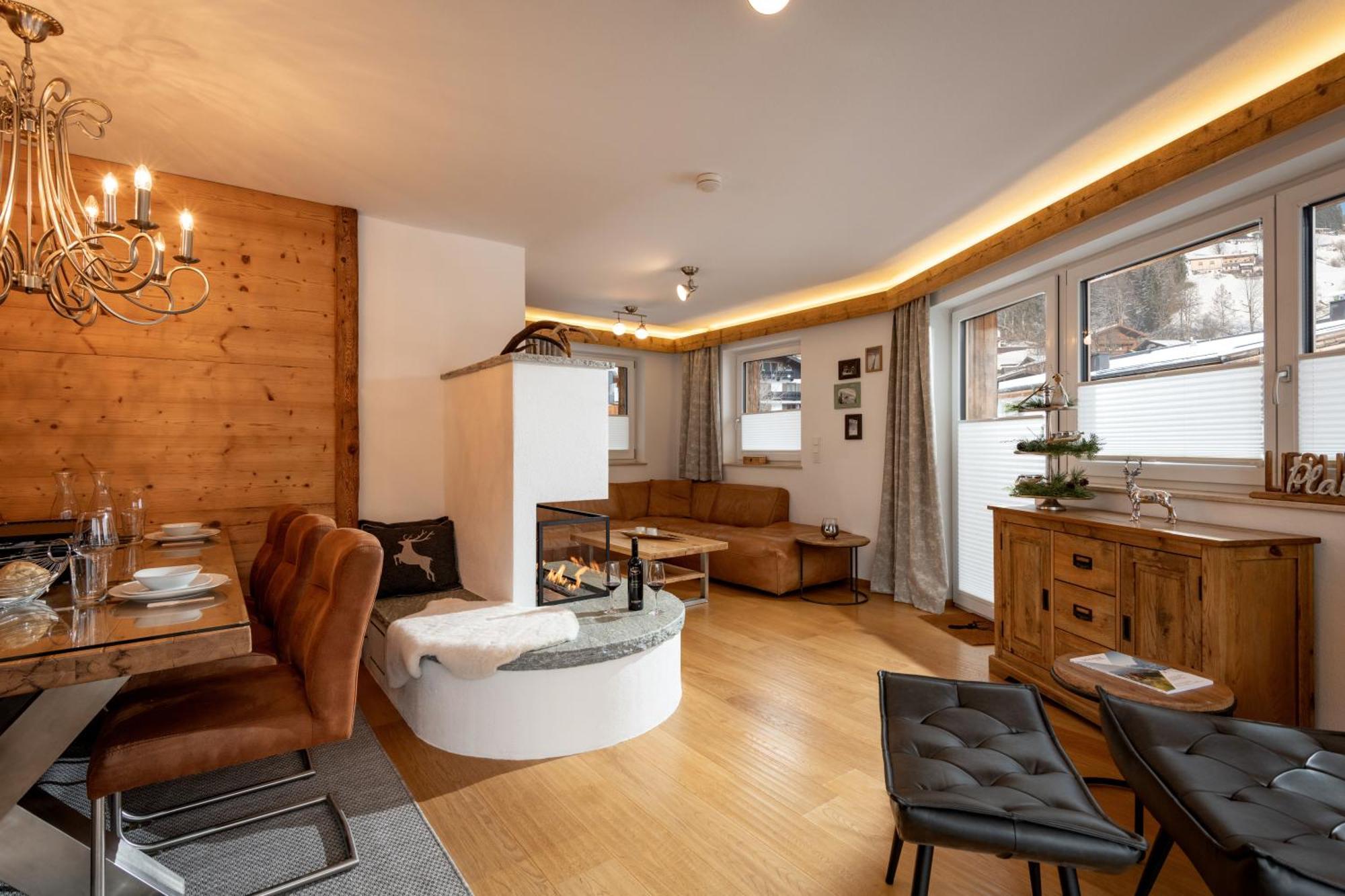 Luxus Ferienwohnung Almhütte Brixen im Thale Exterior foto